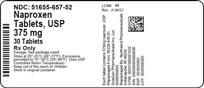 Label - 51655 657 52 Master Bottle Label Approval   Rev A 04 21